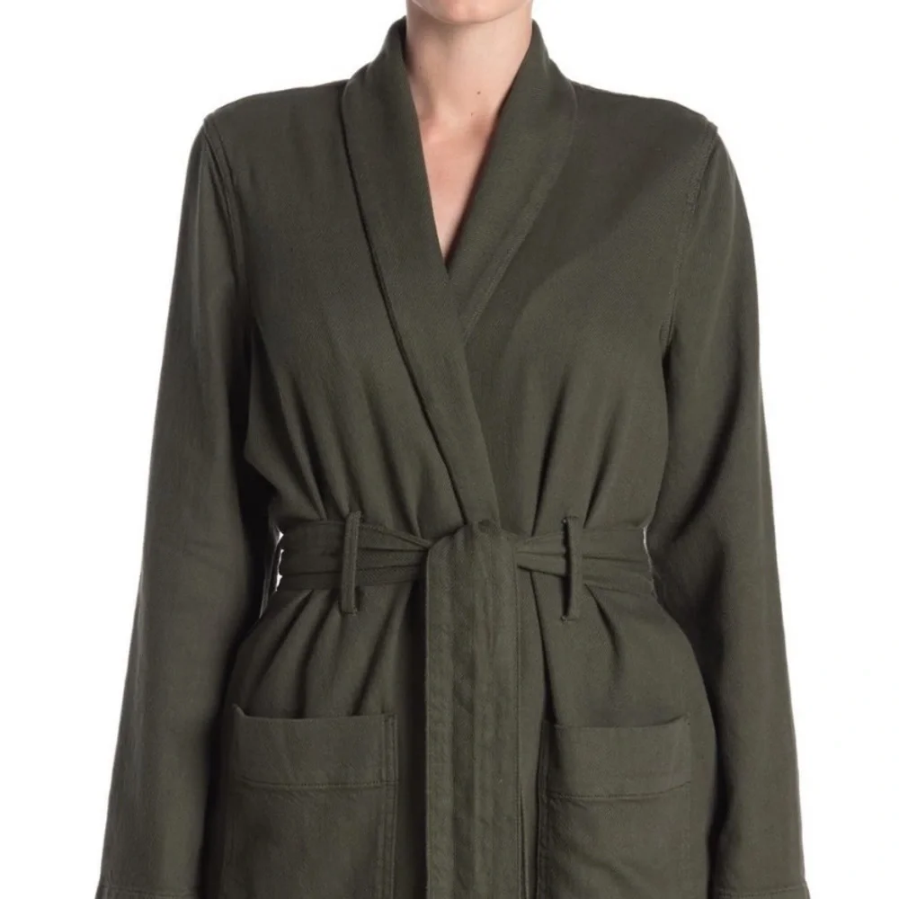 Good American - The Wrap Belted Jacket size 0 - Picture 4 of 4